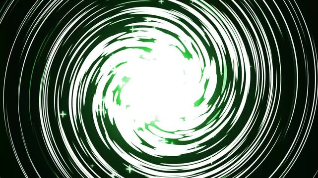 Bright vortex energy swirl abstract background animation