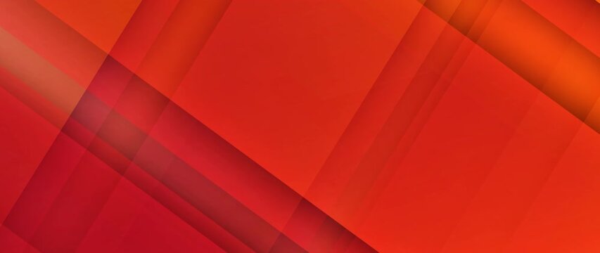 Abstract background featuring overlapping planes of red and orange gradient, creating depth dynamic motion.
