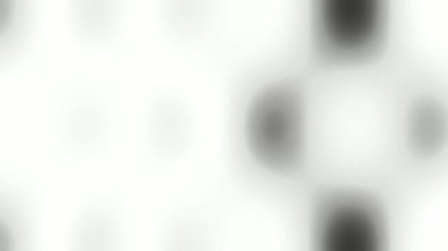 Organic grayscale abstract motion with soft fluid transitions