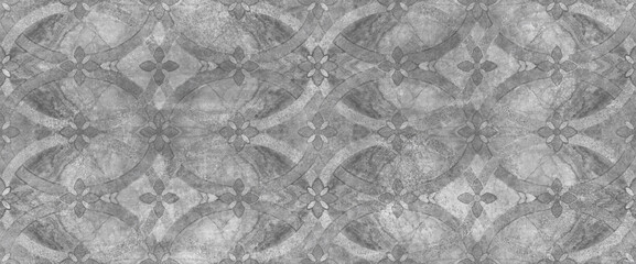 abstract geometric retro background, modern wallpaper design, cement texture. Ceramic kitchen or bathroom wall tile   © Vidal