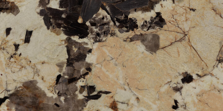 Luxury natural granite texture with quartz crystals, abstract mineral patterns, and earthy tones. Perfect for interior design, ceramic tiles, countertops, and decorative surfaces.