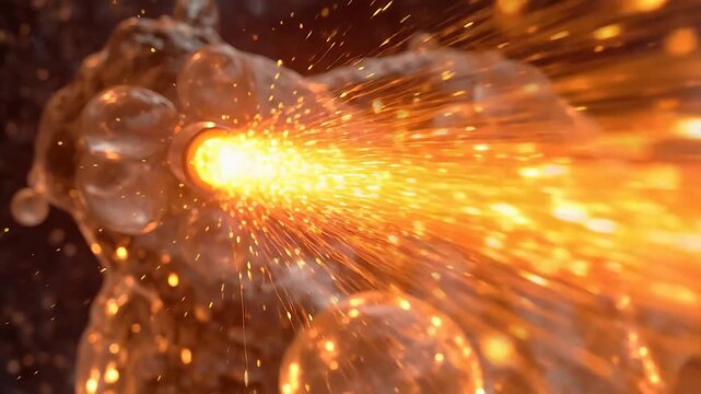 Cellular Energetics: ATP Release and Golden Energy Flow