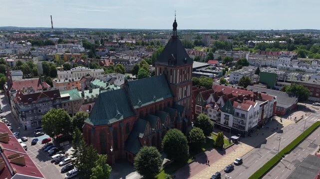 panorama of koszalin