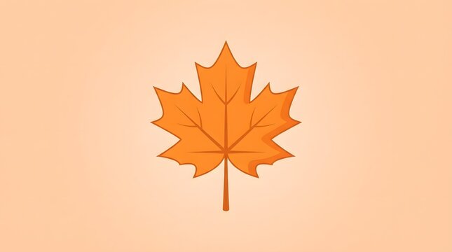 Autumn maple leaf thanksgiving background festive fall design for holiday celebrations