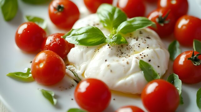 tomato and mozzarella salad