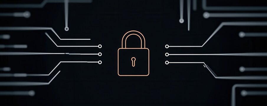 lock improves business using cybersecurity while shield privacy risk and technology support analytics decision and strategy