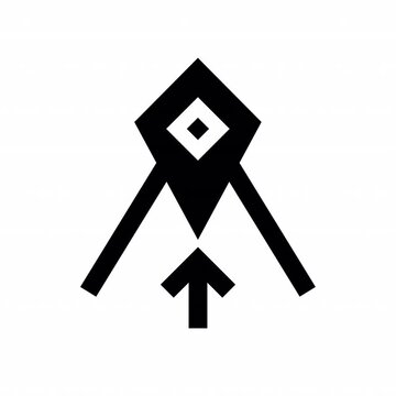 Forward animation icon for social media, presentations, videos, websites. Alpha Channel