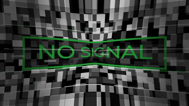 Digital Television Glitch Effect with Distorted Monochrome Noise Pattern and Static Interference Overlay Graphic