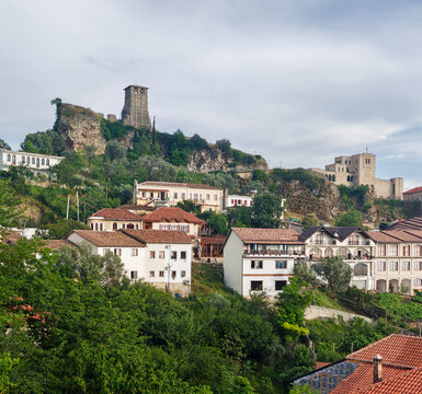 Historic Kruje Castle and Fortress in Albania
