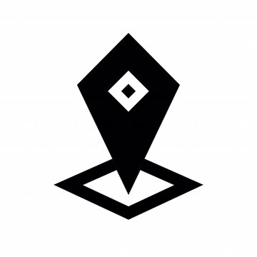 My Location animation icon for social media, presentations, videos, websites. Alpha Channel