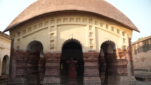 lalaji Temple is one of the archaeological sites in Kalna city.The terracotta art on the temple walls reflects the social system of that time.