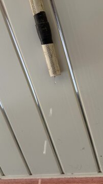 AC drain water drips