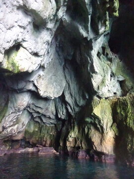 Meeresgrotte bei Syrakus auf Szilien