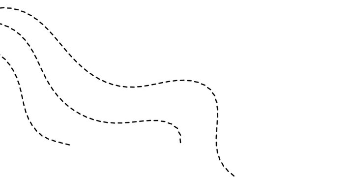 Abstract flowing lines forming a simple, modern graphic design element with organic movement and gentle curves