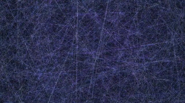 Dark navy blue texture with thin glowing intersecting lines creating a complex web of light