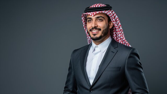 Arab Businessman Smiling