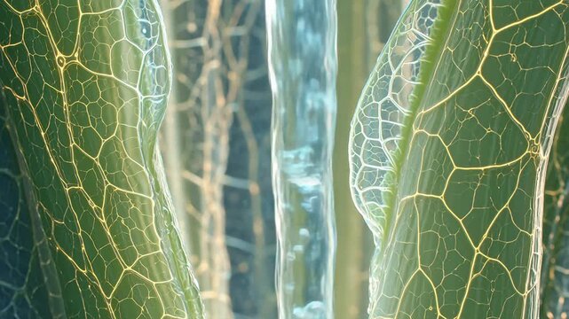 Water Pulse Through Xylem: Nature's Vascular Rhythm