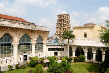 Obraz premium view of palace in india
