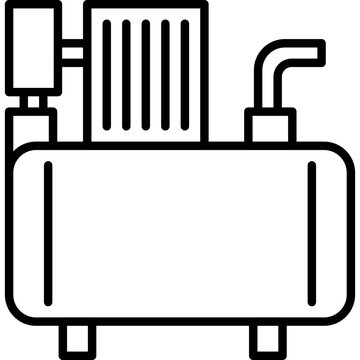 Gas Compressor Icon