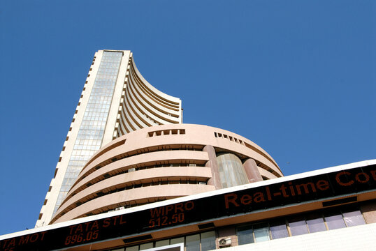 Bombay Stock Exchange in Mumbai