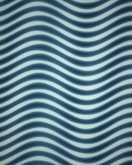 Blue and white wavy stripes pattern