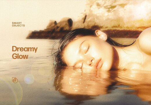Dreamy Glow Photo Effect For Poster And Social Media Design