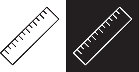 Fototapeta premium Ruler icon
