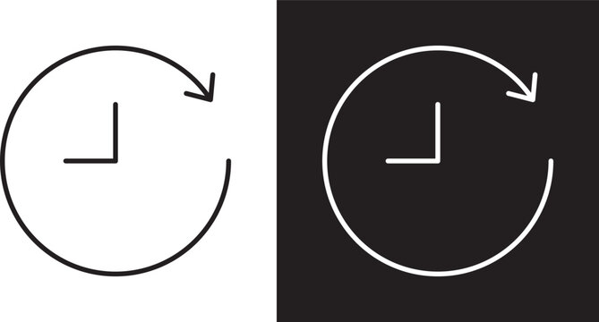 Time forward icon