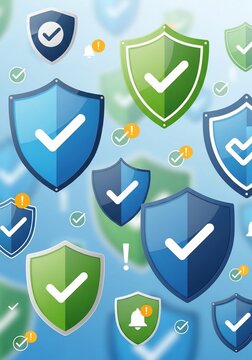 Digital Shields: Layered Protection with a Checkmark Seal of Approval