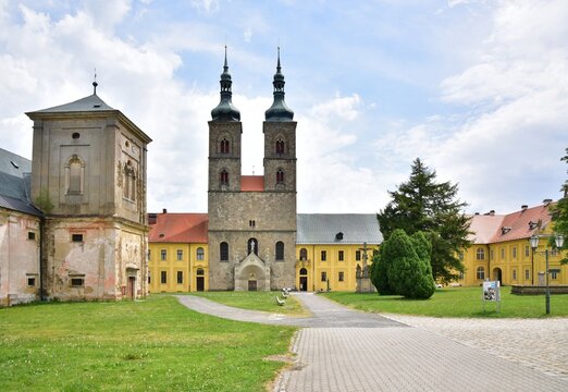 Premonstratensian monastery Tepla. Late Baroque reconstruction of a Romanesque monument. Monastery library
Romanesque-Gothic Church of the Annunciation