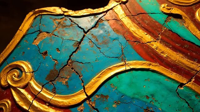 Gilt Grains of Time: Fresco Preservation in the Dunhuang Mogao Caves