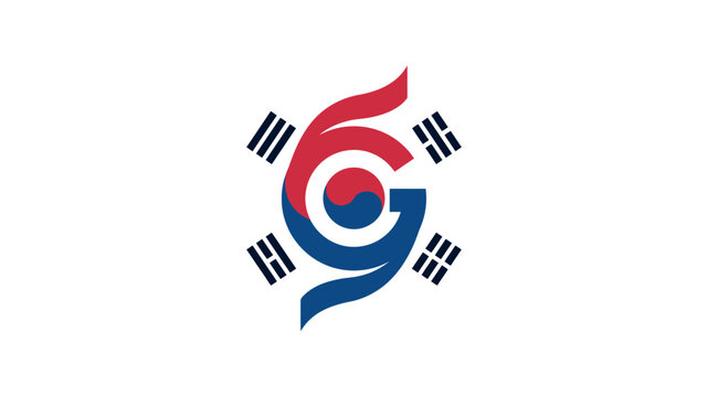 South Korean Taegeuk symbol logo.