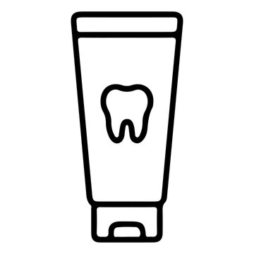 Toothpaste and Dental Care Icon