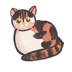 Calico cat © DyahAyu