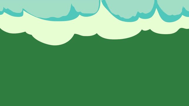 Waves Green Screen