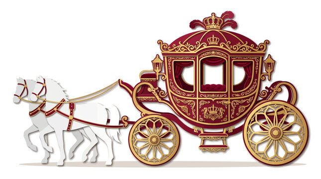 Luxury Horse Drawn Carriage.