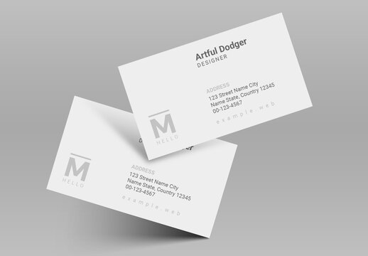 Business Card Mockup