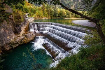 Obraz premium waterfall in the forest