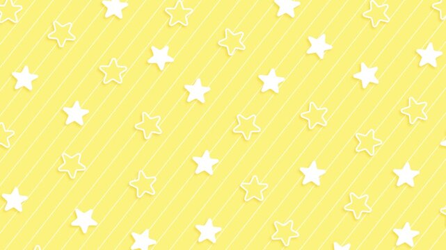 cute star and pastel-colored stripe pop simple background pattern
