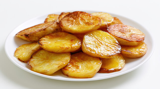 healthy baked yacon root slices caramelized delicious snack