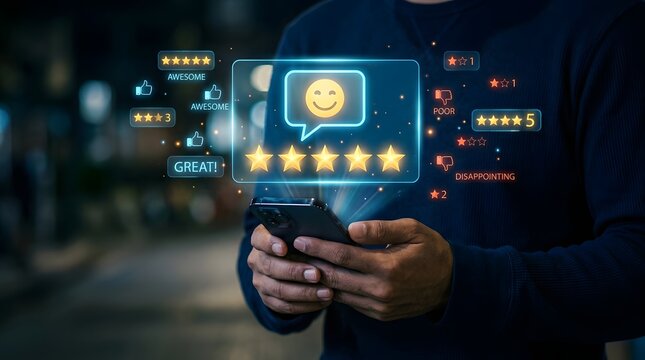 Customer feedback technology mobile app reviews ratings and user experience analysis for business growth