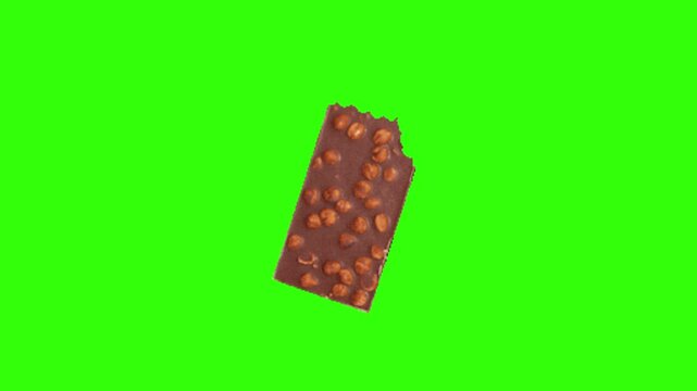 Chocolate Bar Animation Green Screen