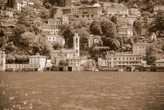 lago di Como seppia