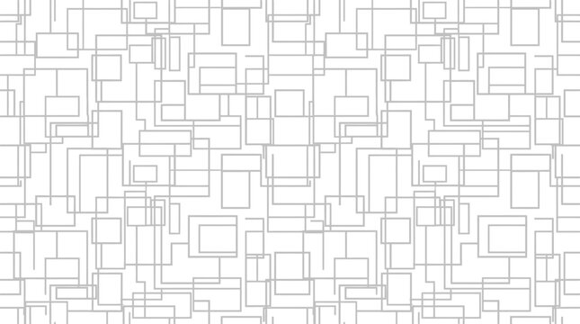 A simple pattern of overlapping grey rectangles on white background