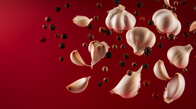 garlic in the air