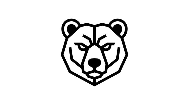 vector illustration of a bear