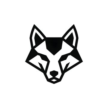vector illustration of a wolf