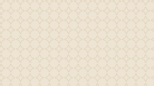 Beige japanese fundo weights chain pattern scrolling, traditional seamless loop background