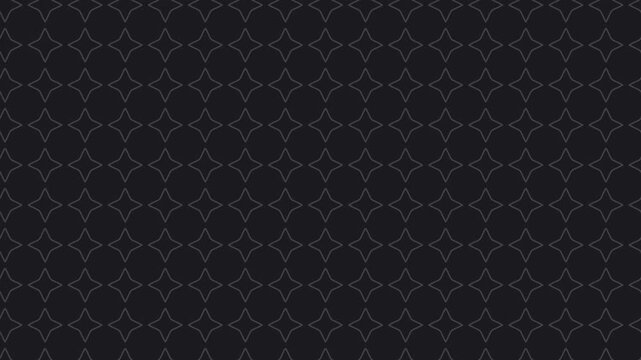 Black japanese fundo weights chain pattern scrolling, traditional seamless loop background