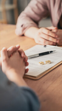 End of marriage and divorce agreement